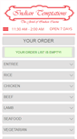 Mobile Screenshot of indiantemptations.com.au